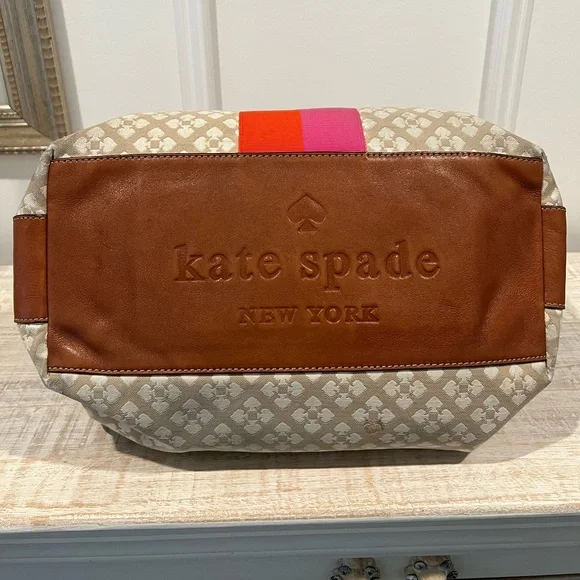 Kate Spade Stevie Stucco Shoulder Tote Bag EUC - Picture 5 of 15